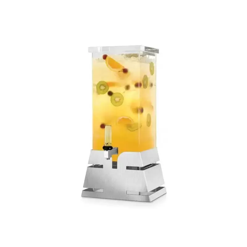 Rosseto LD196 Rosseto Square 3 Gal. Beverage Dispenser with Stainle...