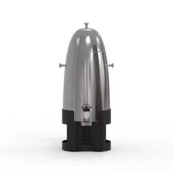Rosseto LD201 Rosseto Mosaic 3 Gal. Coffee Urn with Black Matte Bas...