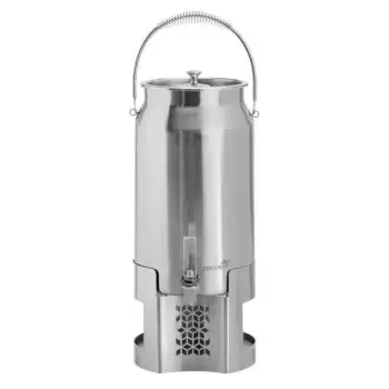 Rosseto LD203 Rosseto Mosaic 3 Gal. Milk Urn with Brushed Stainless...