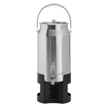 Rosseto LD204 Rosseto Mosaic 3 Gal. Milk Urn with Black Matte Base ...