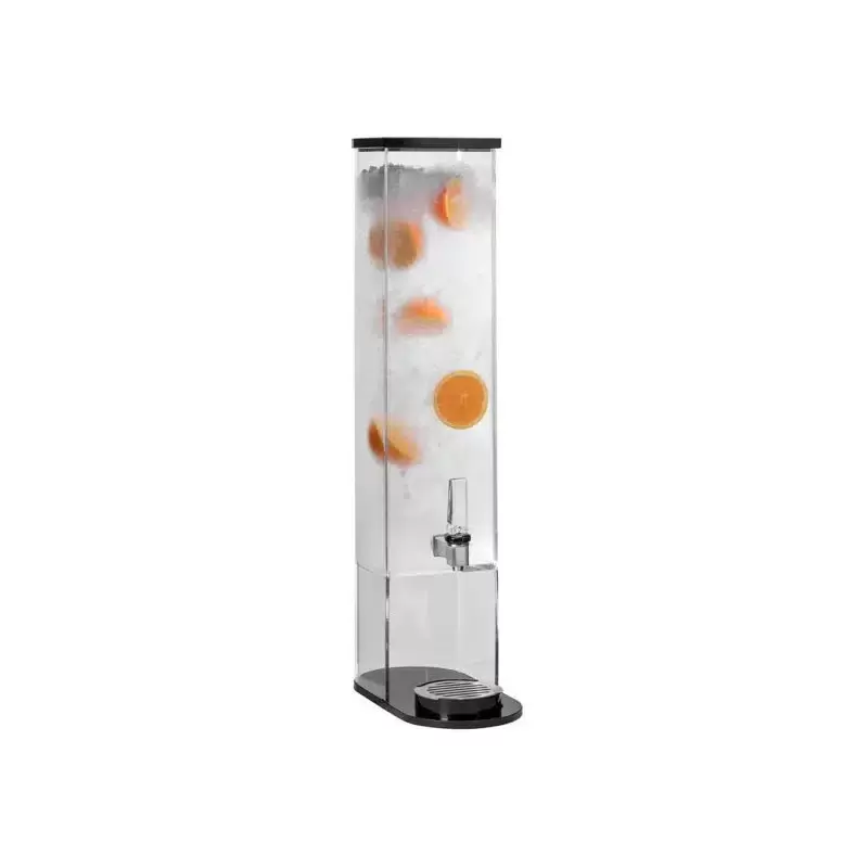 Rosseto LD211 Rosseto Allure 3 Gal. Beverage Dispenser with Black B...