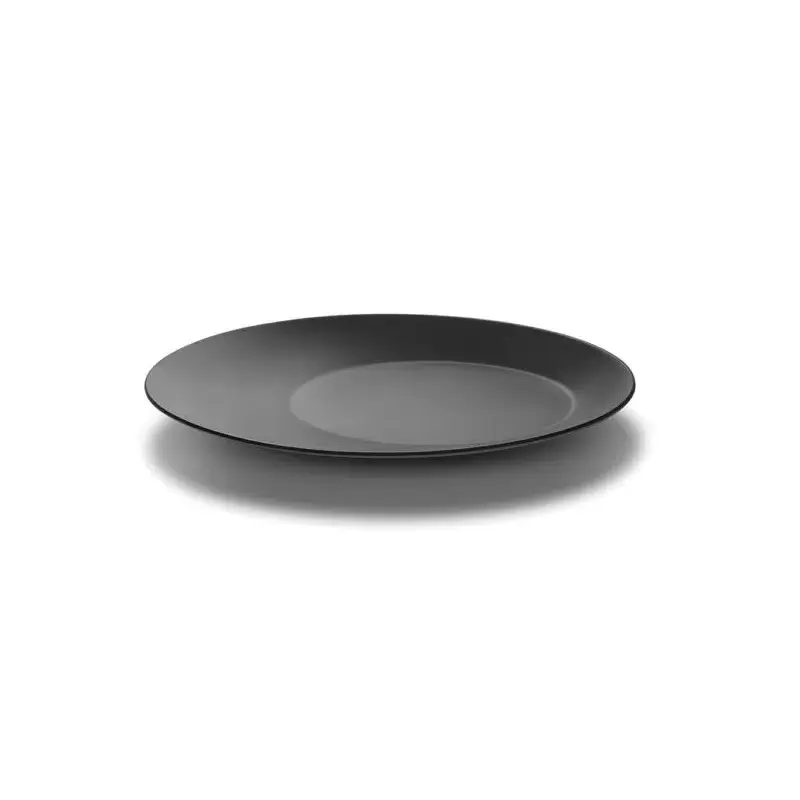 Rosseto MEL009 Rosseto Large Round Black and White Melamine Platter...