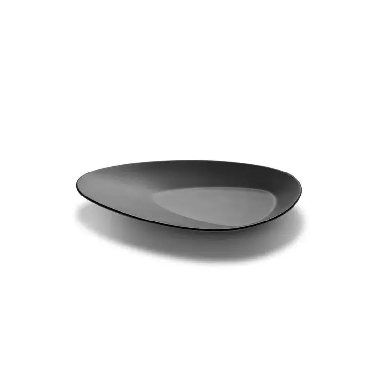 Rosseto MEL011 Rosseto Large Triangle Black and White Melamine Plat...