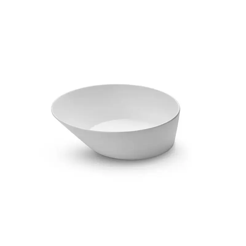 Rosseto MEL016 Rosseto Large Round White Melamine Bowl (Set of 3 pc...