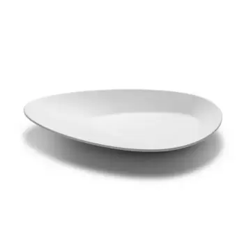 Rosseto MEL021 Rosseto Large Triangle White Melamine Platter (Set o...