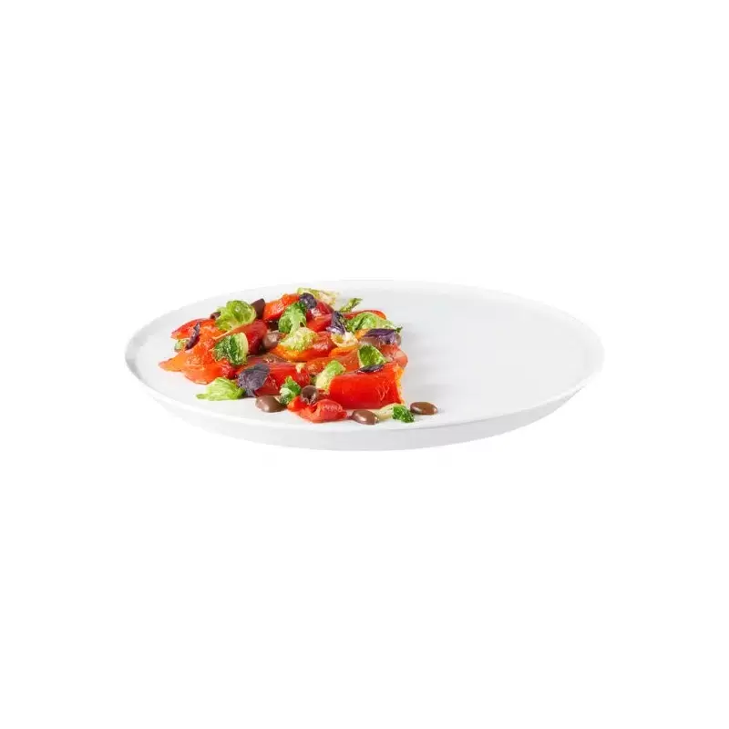 Rosseto MEL023 Rosseto Forme' Melamine Round White Tray (Set of 3 p...