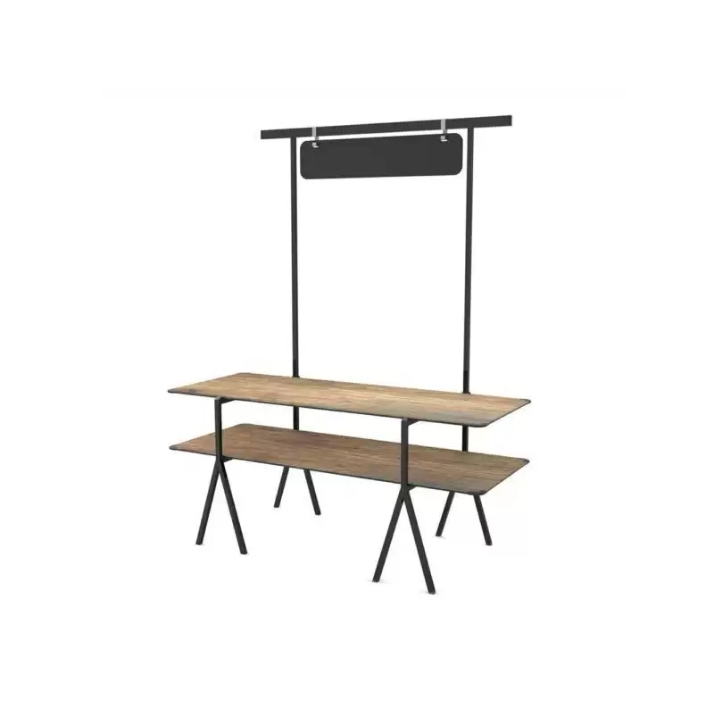 Rosseto MT-2001WB Rosseto Modulite 2 Level Kit - Walnut 2 Table Top...