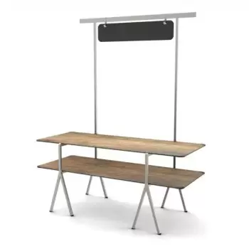 Rosseto MT-2001WS Rosseto Modulite 2 Level Kit - Walnut 2 Table Top...