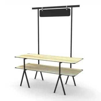 Rosseto MT-2002NWB Rosseto Modulite 2 Level Kit - Natural Wood 2 Ta...