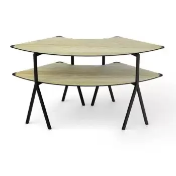 Rosseto MT-2006NWB Rosseto Modulite 2 level Kit - Natural Wood 2 Qt...
