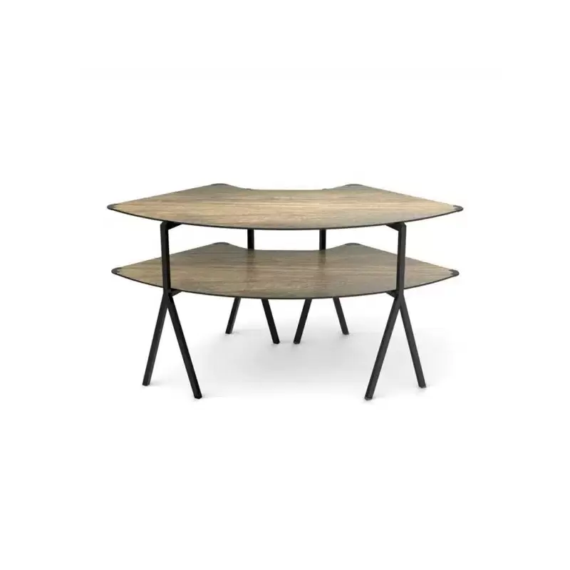 Rosseto MT-2005WB Rosseto Modulite 2 level Kit - Walnut 2 Qtr Round...