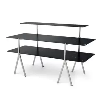 Rosseto MT-3004BMS Rosseto Modulite 3 Level Kit - Black Marble 2 Ta...
