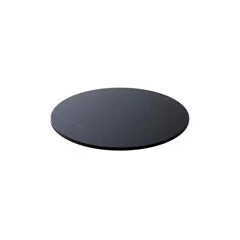 Rosseto MT-400BM Rosseto Modulite Black Marble 14 in. Round HPL Tab...