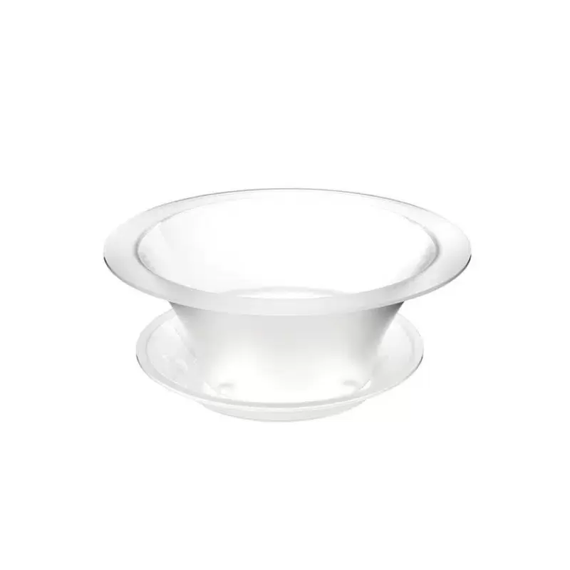 Rosseto SA112 Rosseto Small Round Frosted Acrylic Ice Tub - 1 Piece...