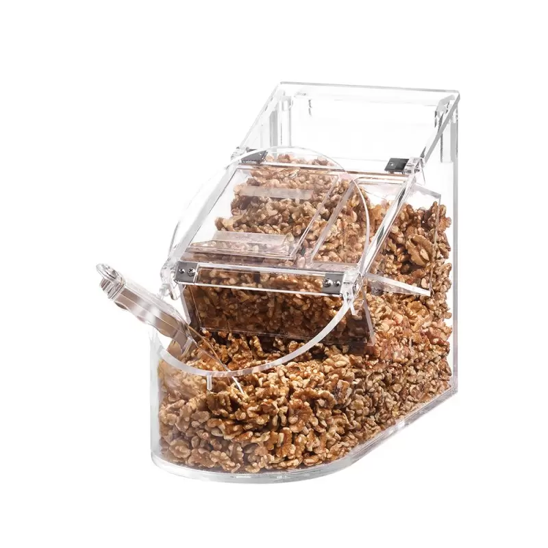 Rosseto SA126 Rosseto BULKshop 3.5 Gallon Acrylic Scoop Bin - 1 Pie...