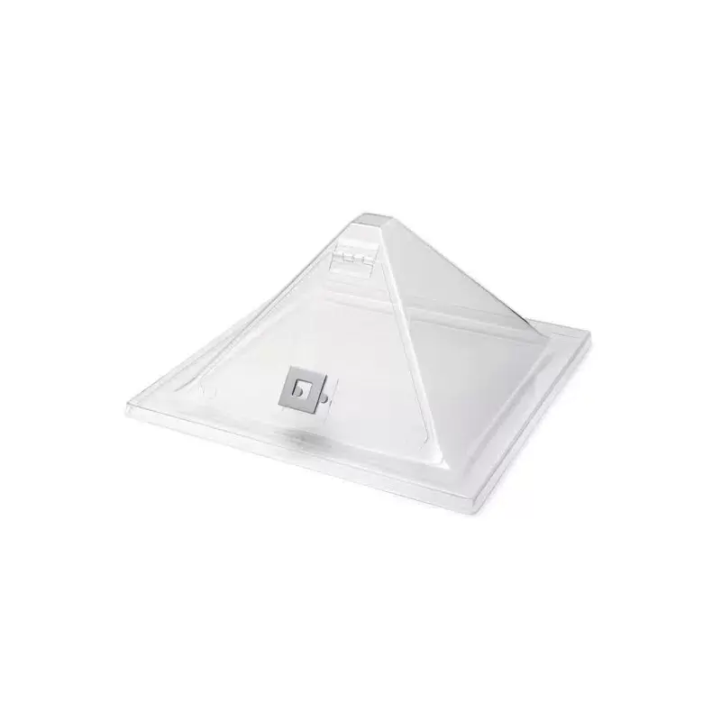 Rosseto SA123 Rosseto Clear Acrylic Pyramid Cover with Flip Door fo...