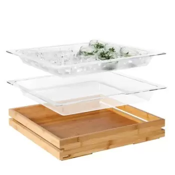 Rosseto SA117 Rosseto Clear Acrylic Insert for Natura Large Bamboo ...