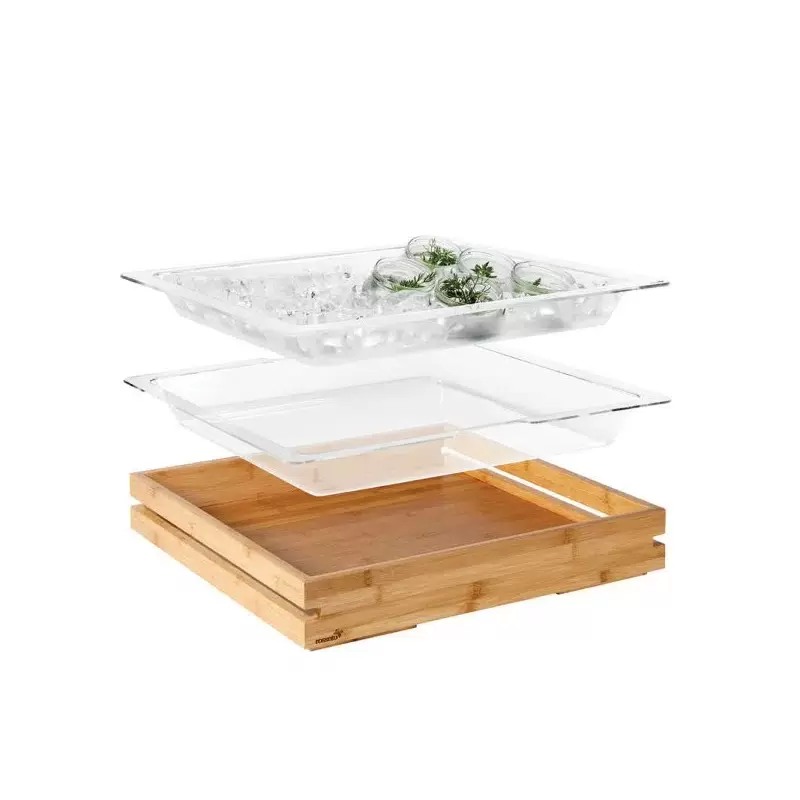 Rosseto SA117 Rosseto Clear Acrylic Insert for Natura Large Bamboo ...