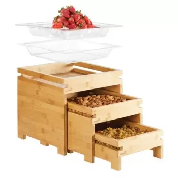 Rosseto SA116 Rosseto Clear Acrylic Insert for Natura Nesting Bambo...