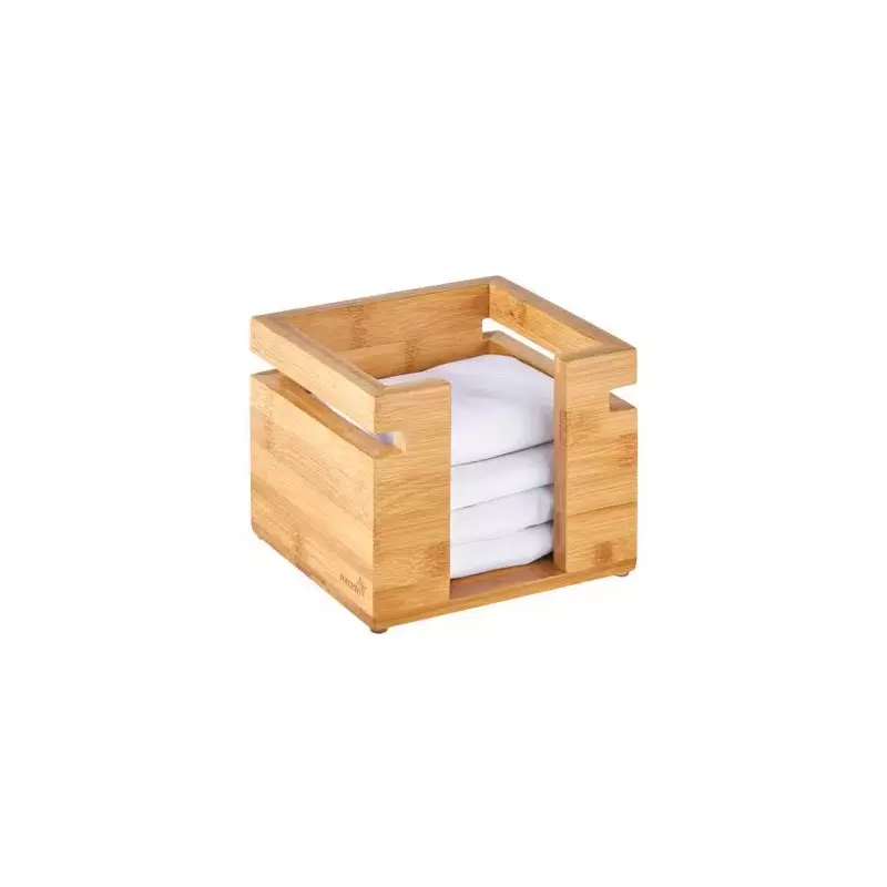 Rosseto SB107 Rosseto Natura Square Bamboo Napkin Holder - 1 Piece ...
