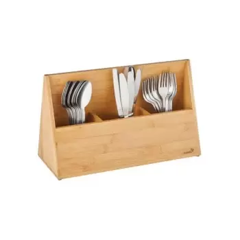 Rosseto SB110 Rosseto Natura Bamboo Cutlery Holder - 1 Piece - 15.8...