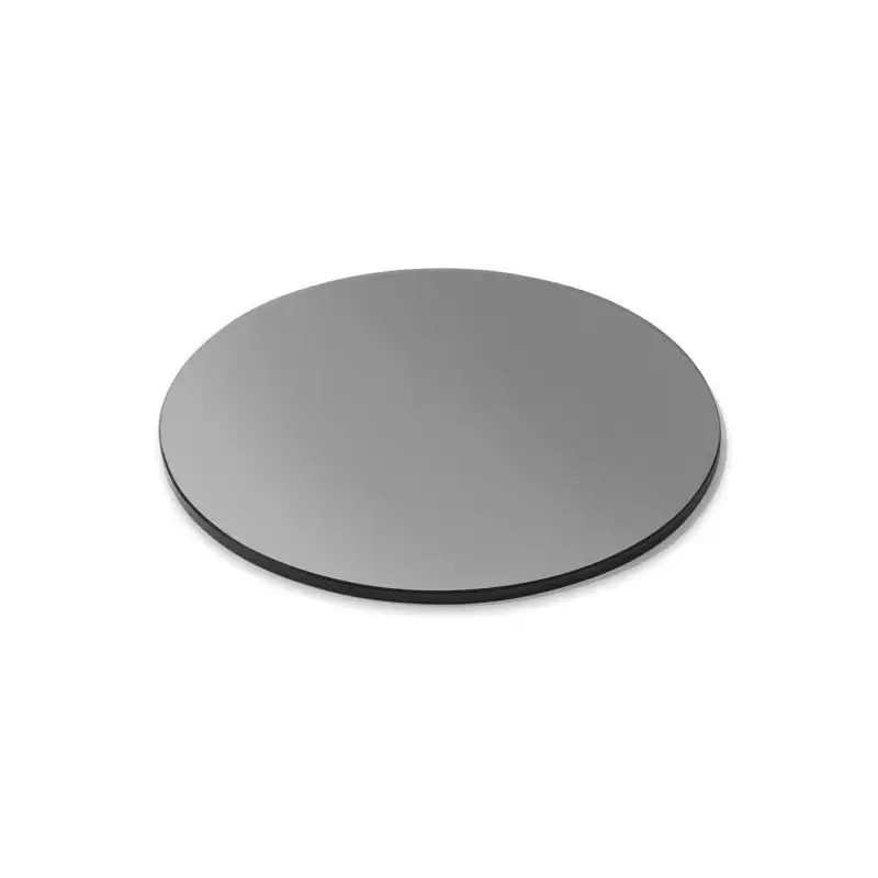 Rosseto SG004 Rosseto 14" Round Black Tempered Glass Surface - 1 Pi...