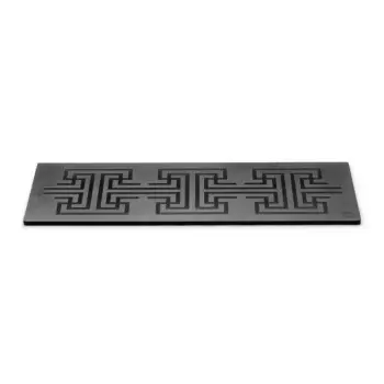 Rosseto SG037 Rosseto Rectangle Black Patterend Melamine Surface - ...