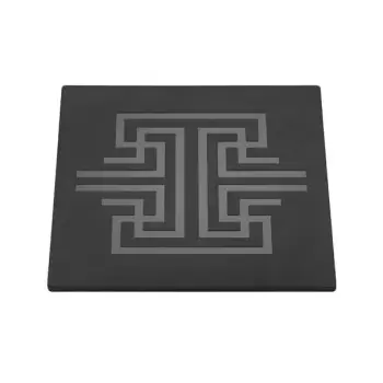 Rosseto SG040 Rosseto Square Black Patterend Melamine Surface - 1 P...