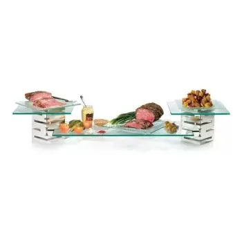 Rosseto SK001 Rosseto 5 PC.KIT - 2-8” Stainless Steel SKYCAP Risers...