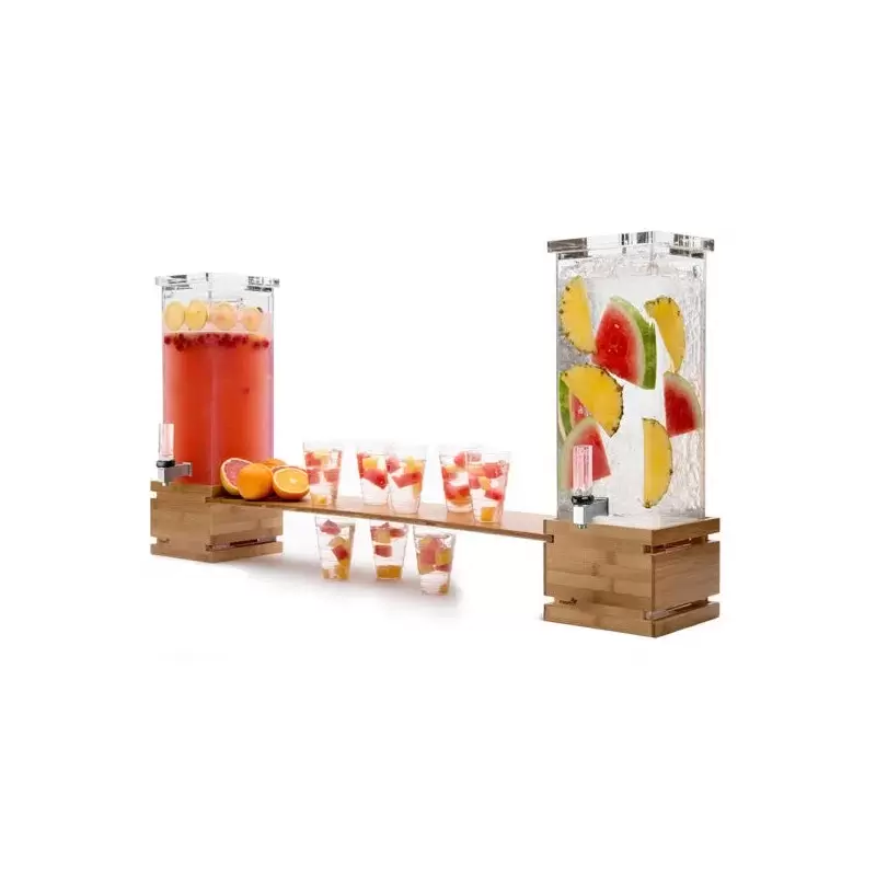 Rosseto SK007 Rosseto Natura Bamboo Beverage Station (includes Two ...