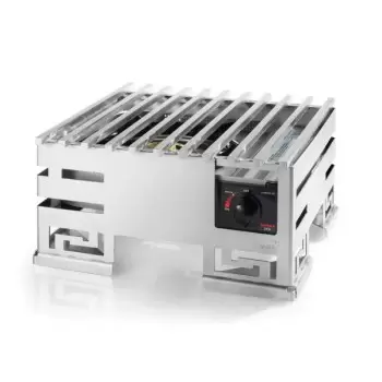 Rosseto SK033 Rosseto Mini-Chef Stainless Steel Warmer Kit with Gri...