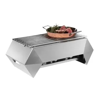Rosseto SK044 Rosseto Diamond Multi-Chef 10" Stainless Steel Warmer...
