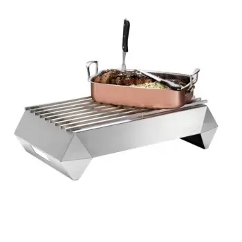 Rosseto SK045 Rosseto Diamond Multi-Chef 7" Stainless Steel Warmer ...