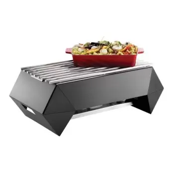 Rosseto SK046 Rosseto Diamond Multi-Chef 10" Black Matte Warmer Kit...