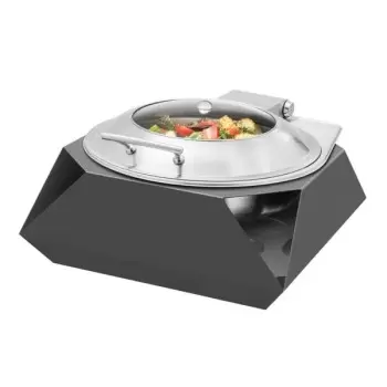 Rosseto SK050 Rosseto Diamond Round Black Matte Chafer with Soft Cl...