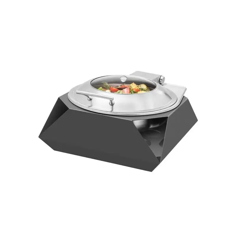 Rosseto SK050 Rosseto Diamond Round Black Matte Chafer with Soft Cl...