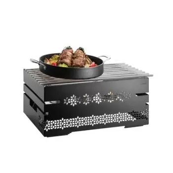 Rosseto SK053 Rosseto Mosaic Multi-Chef 10" Black Matte Warmer Kit ...