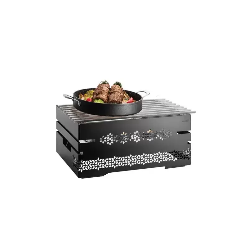 Rosseto SK053 Rosseto Mosaic Multi-Chef 10" Black Matte Warmer Kit ...
