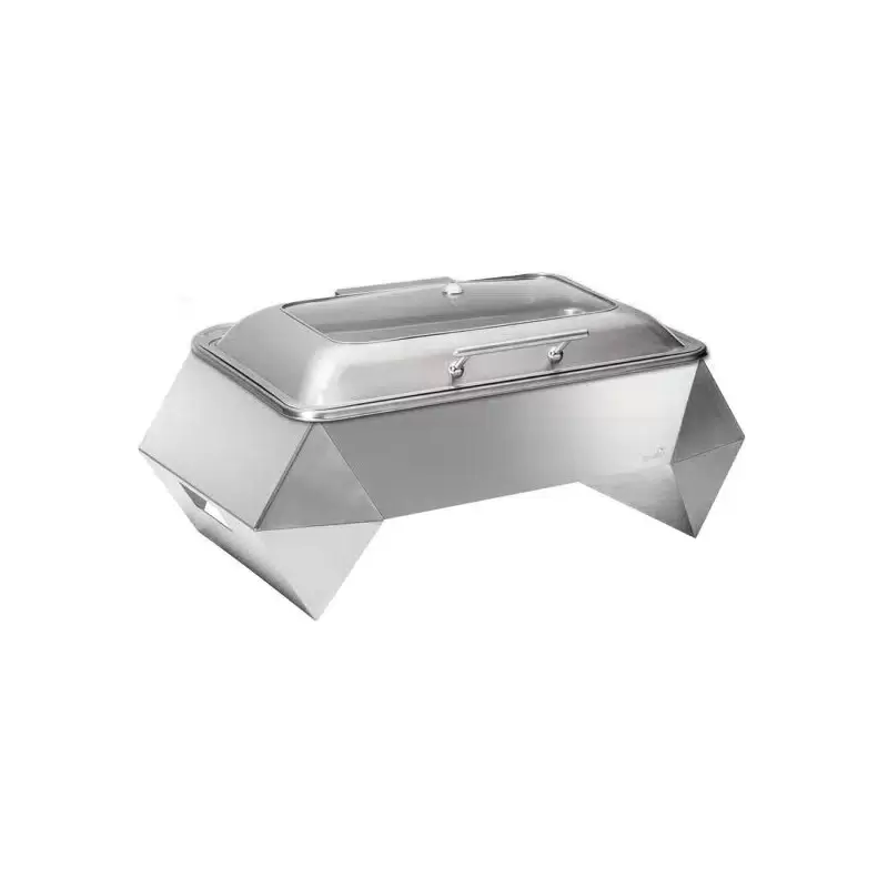Rosseto SK060 Rosseto Diamond Multi-Chef 10” Stainless Steel Chafer...
