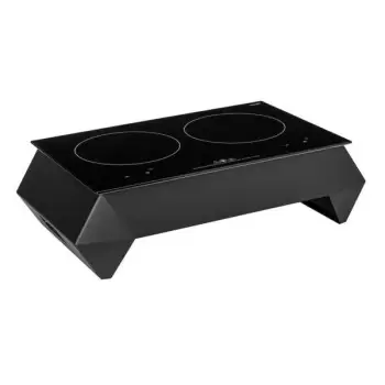 Rosseto SK067 Rosseto Diamond Multi-Chef 7" Black Double Induction ...