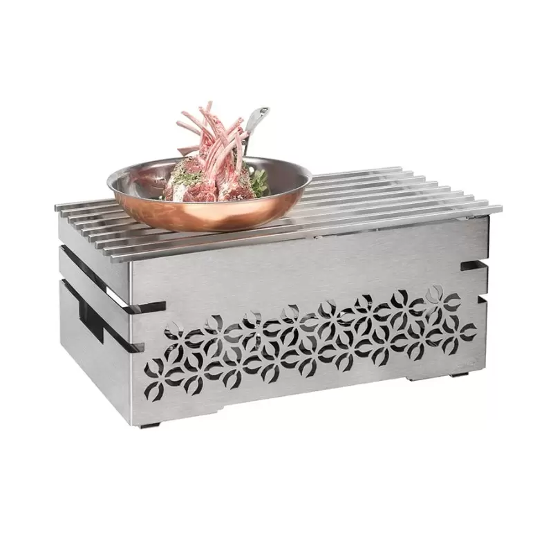 Rosseto SK056 Rosseto Iris Multi-Chef 10" Stainless Steel Warmer Ki...