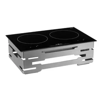 Rosseto SK071 Rosseto Multi-Chef 7" Stainless Steel Double Inductio...