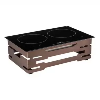 Rosseto SK073 Rosseto Multi-Chef 7" Bronze Double Induction Kit wit...