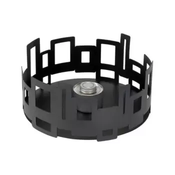 Rosseto SM106 Rosseto Short Round 7" Black Matte Warmer - 1 Piece -...