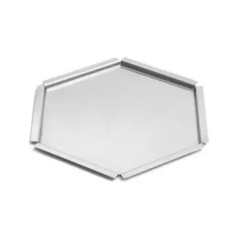 Rosseto SM120 Rosseto Honeycomb Medium Textured Stainless Steel Tra...