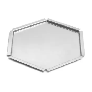 Rosseto SM121 Rosseto Honeycomb Large Textured Stainless Steel Tray...