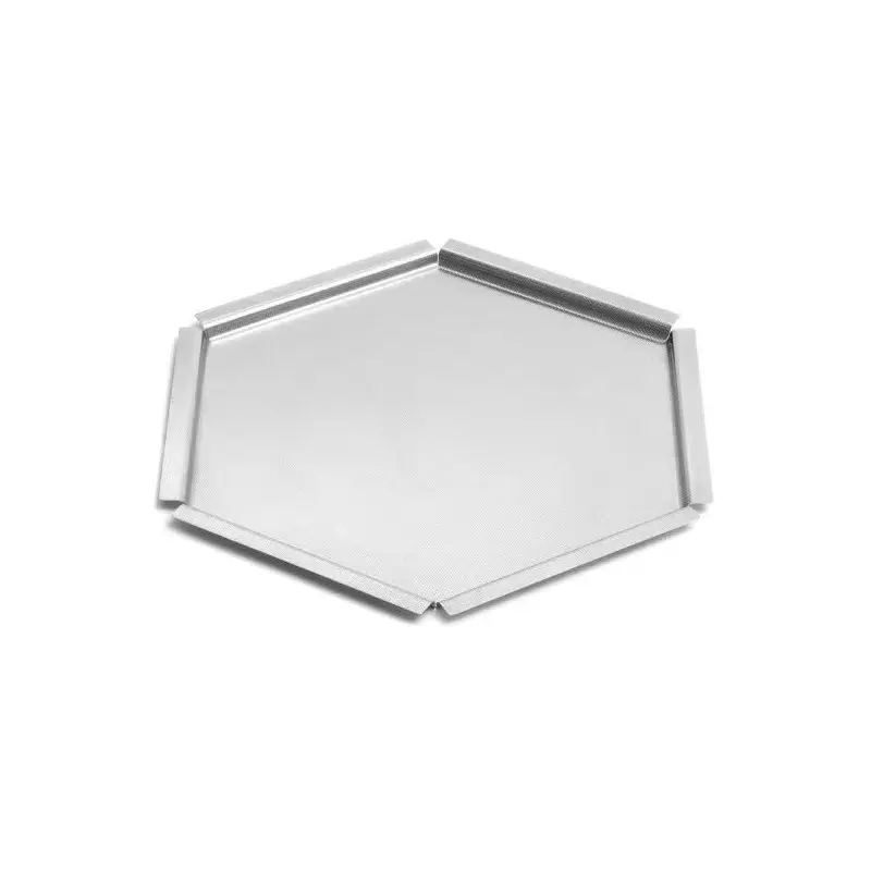 Rosseto SM121 Rosseto Honeycomb Large Textured Stainless Steel Tray...