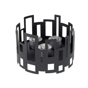 Rosseto SM111 Rosseto Tall Round 10" Black Matte Warmer - 1 Piece -...