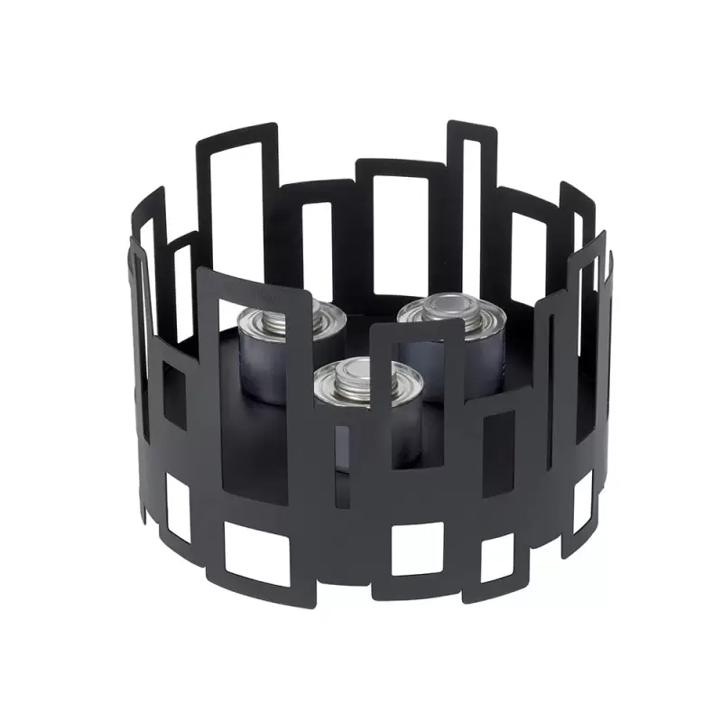 Rosseto SM111 Rosseto Tall Round 10" Black Matte Warmer - 1 Piece -...