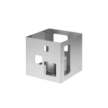 Rosseto SM136 Rosseto Short Square 7" Stainless Steel Warmer - 1 Pi...